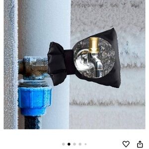 2 pack Black Outdoor Faucet Covers